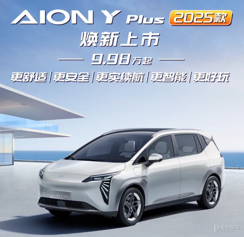 AION Y Plus 2025 electric SUV export for rental and fleet operators — EXW Nansha $12,700 factory-licensed direct export