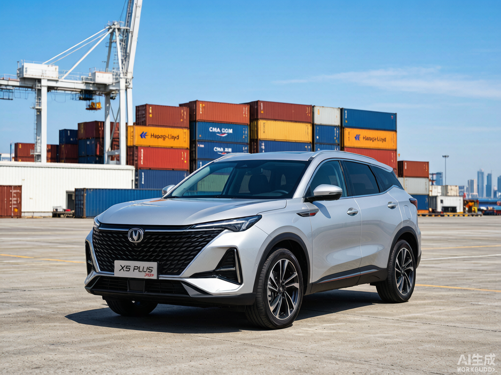 Changan X5 PLUS 2026 second-generation 1.5T SUV export from China FOB pricing guide