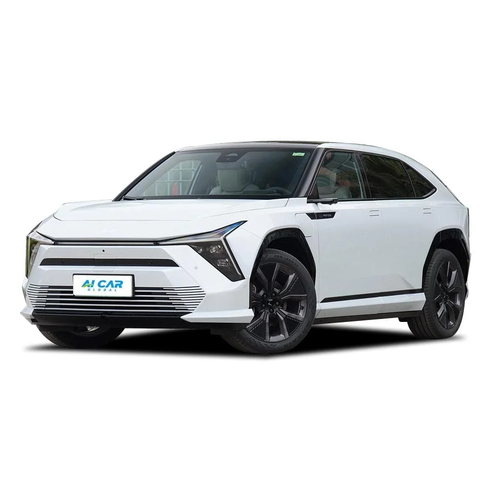 DF Honda S7 2025 EV SUV in pearl white color — front three-quarter view showing white paint option available at additional $450, clean studio shot for export catalog use via Globalucar