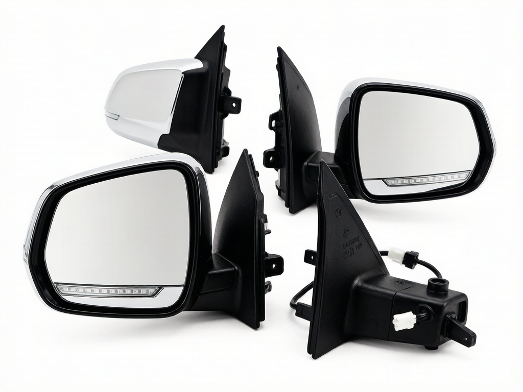 Hyundai Kia side mirror assembly with LED turn signal — power foldable exterior mirror wholesale from Kingmay Auto Parts China