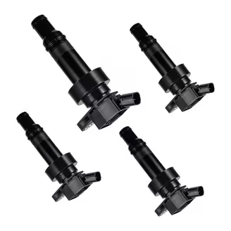 Hyundai Kia ignition coil set of four — OEM-grade COP coil-on-plug replacement kit for 4-cylinder engines, complete set for Theta II, Gamma, or Nu engine families, wholesale from Kingmay Auto Parts China