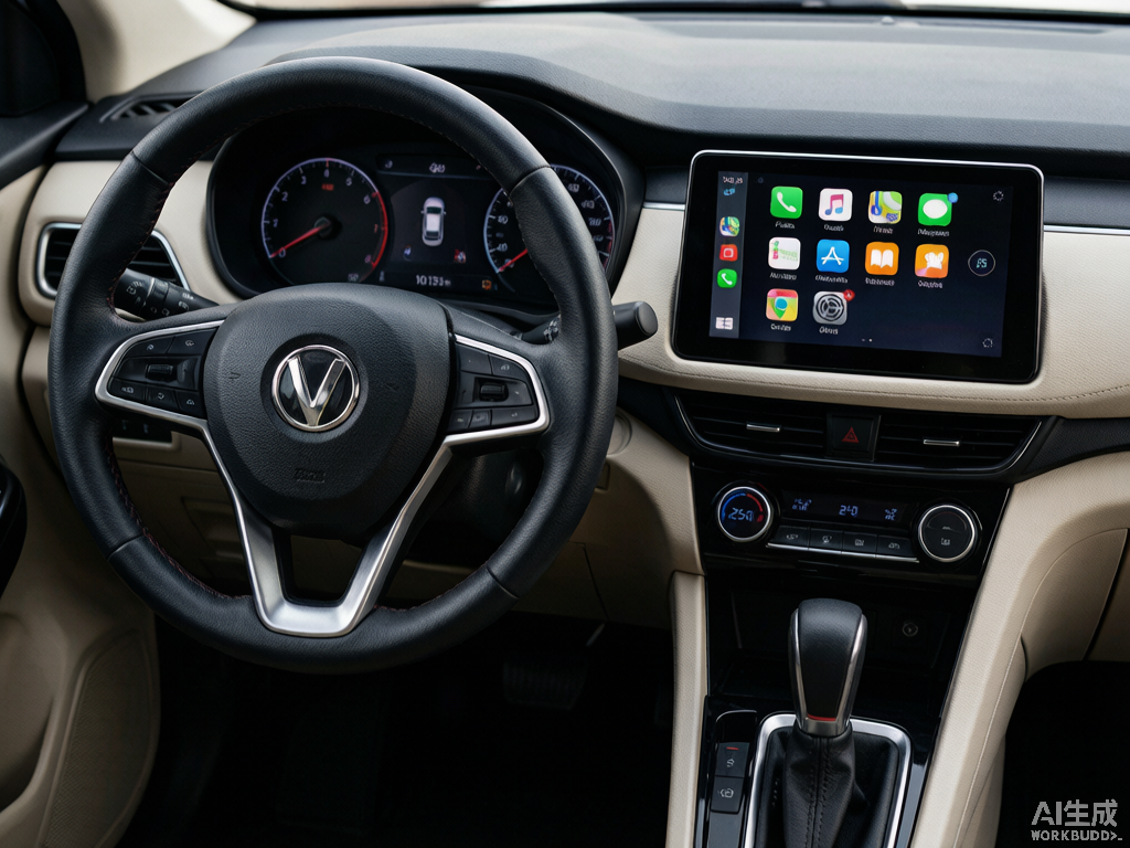 Nissan Sylphy interior dashboard with touchscreen infotainment and CVT shifter specifications