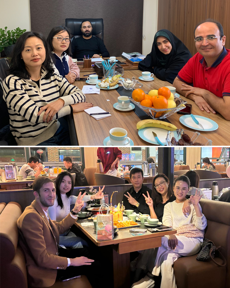 Hosting clients for business dinner Guangzhou