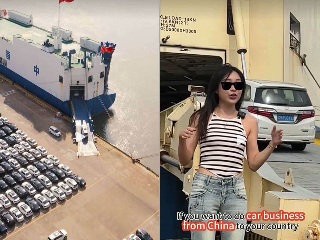 Nansha Port RoRo vehicle loading Guangzhou